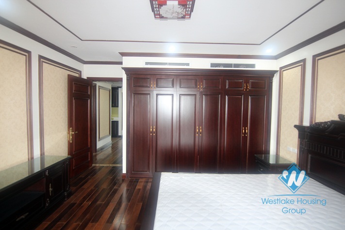 Large apartment in the topfloor with luxury design for rent in Tay Ho district